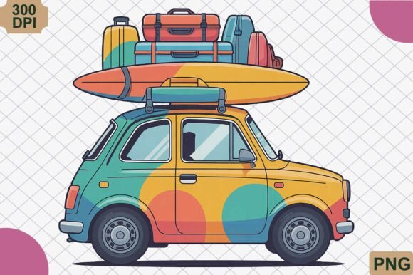 Download Summer Road Trip Car PNG - Car png Collection