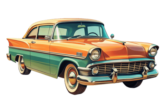 Download Watercolor Vintage Car PNG Mega Bundle - Car png Collection